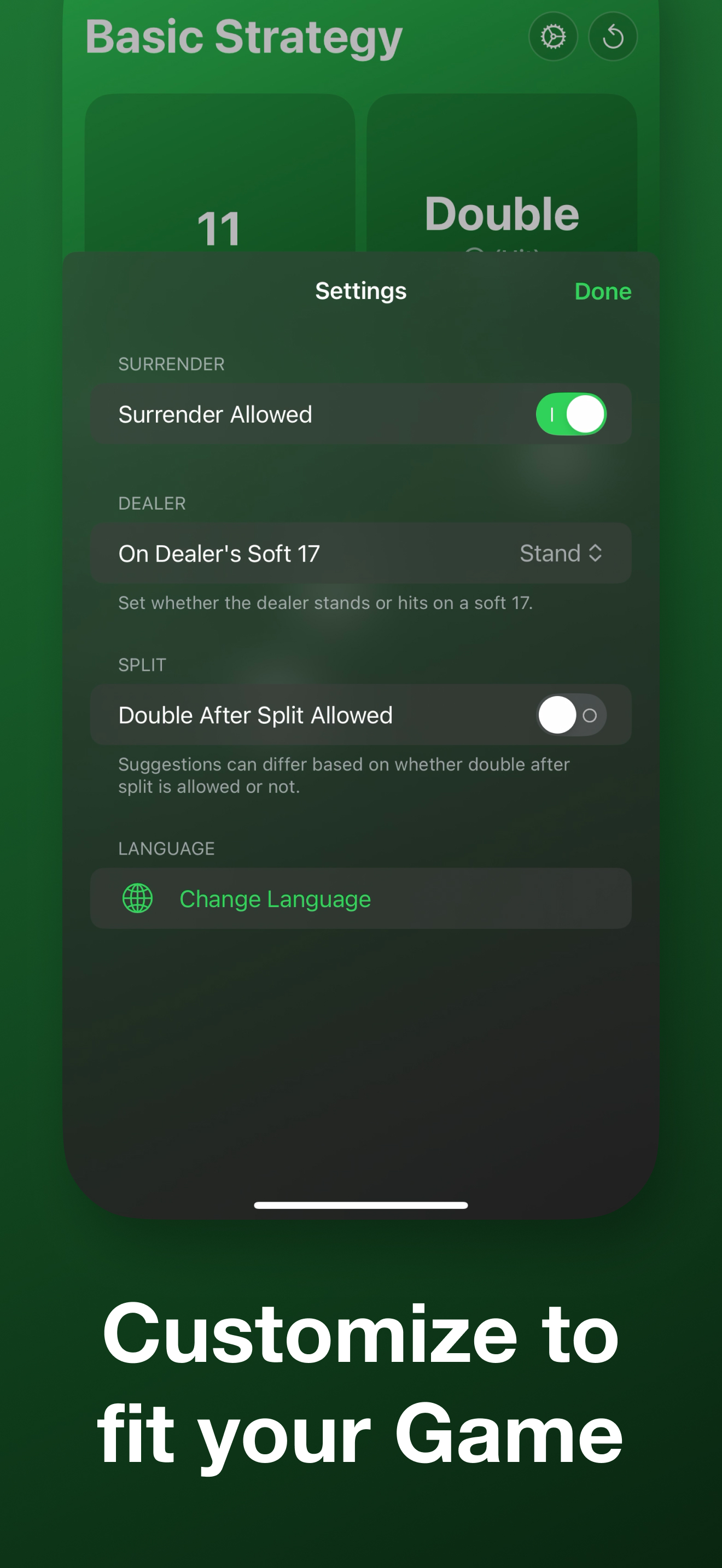 Basic Strategy: Blackjack Screenshot 3