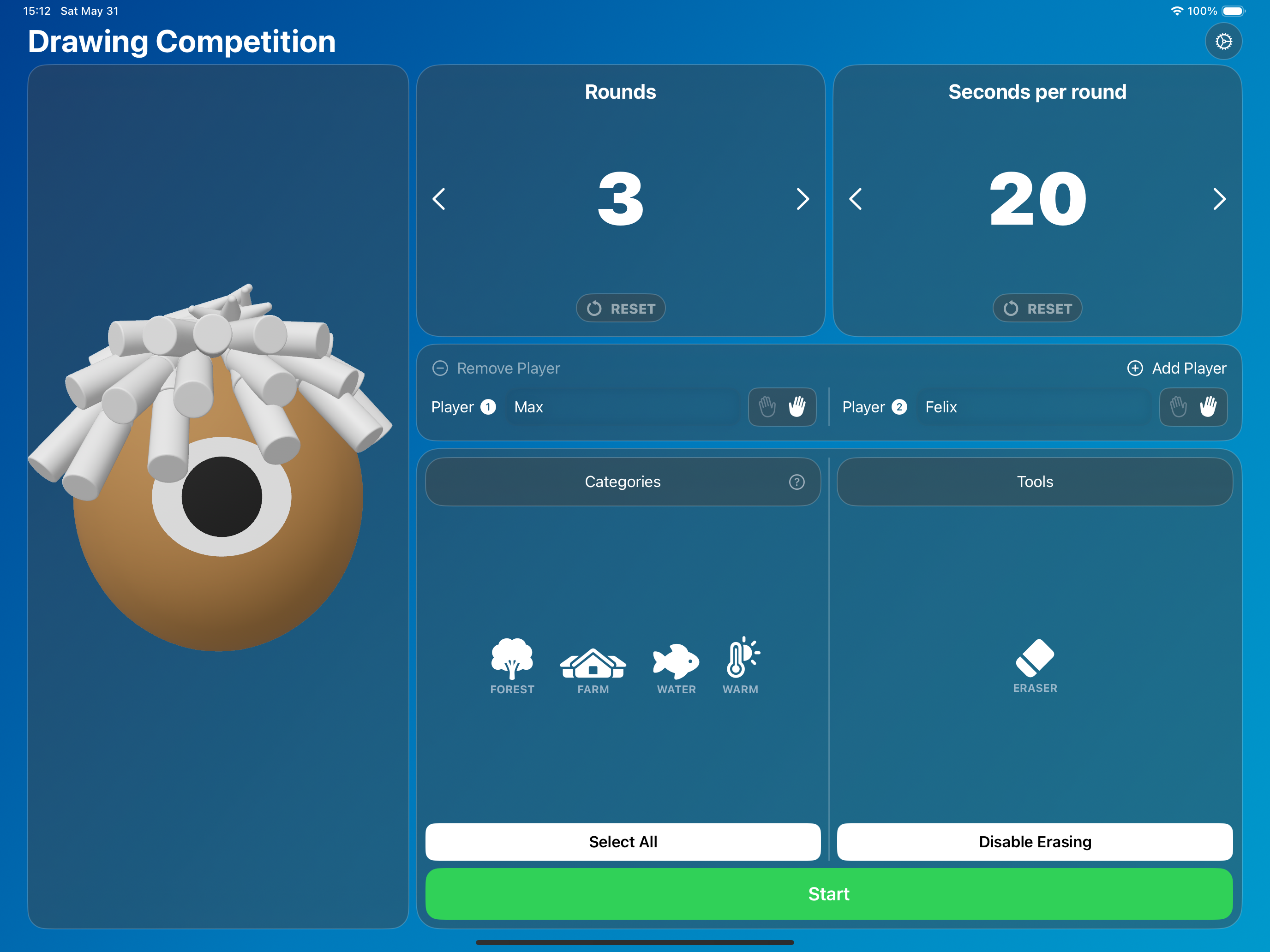 Drawing Competition Screenshot 2